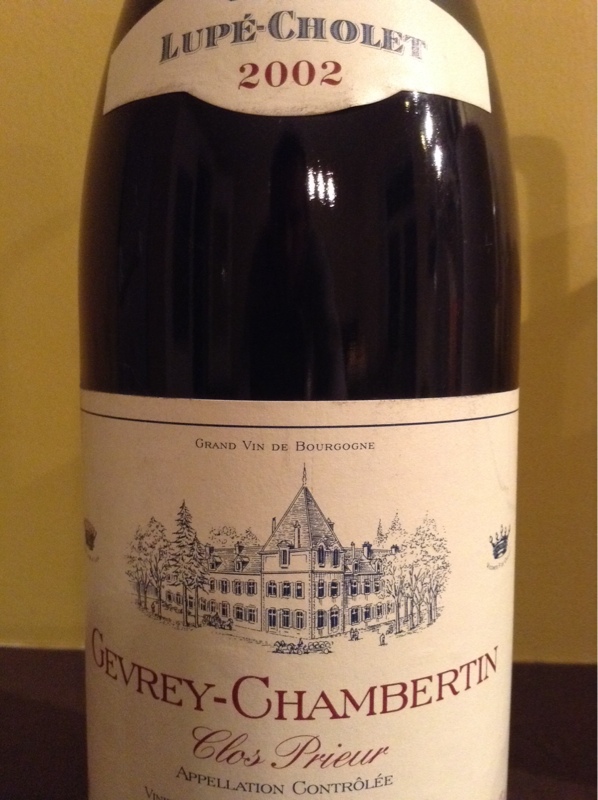 Gevrey-chambertin Premier Cru Clos Prieur