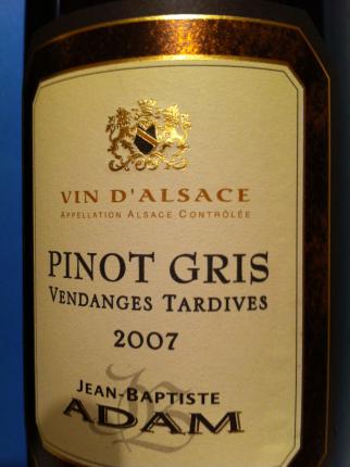 Alsace Pinot Gris