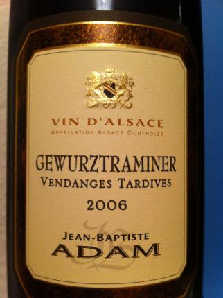 Alsace Gewurztraminer
