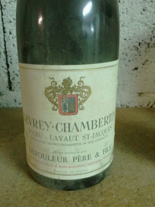 Gevrey-chambertin Premier Cru Lavaut St Jacques