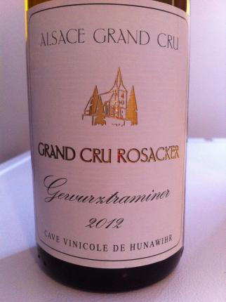 Alsace Grand Cru Rosacker
