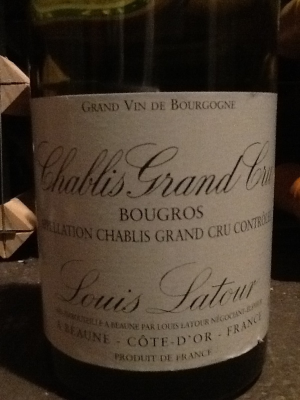 Chablis Grand Cru Bougros