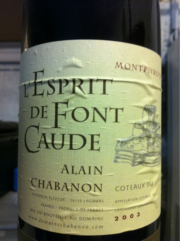 Coteaux du Languedoc Montpeyroux