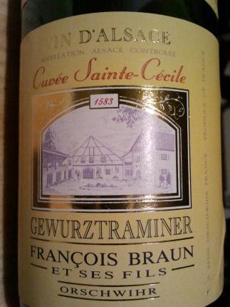Alsace Gewurztraminer