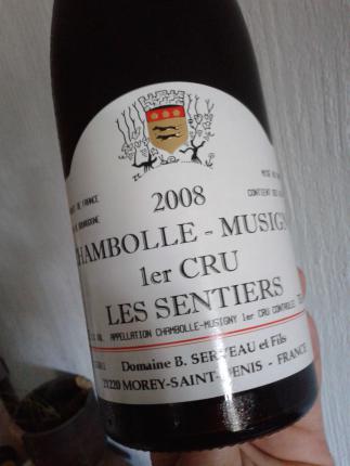 Chambolle-Musigny Premier Cru Les Sentiers
