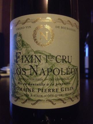 Fixin Premier Cru Clos Napoléon