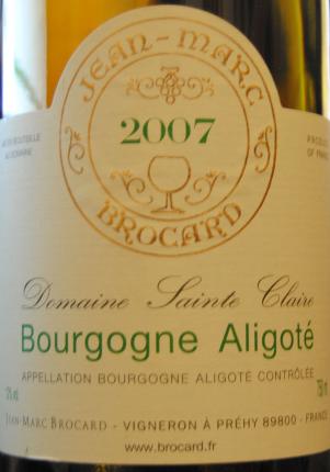 Bourgogne-Aligoté