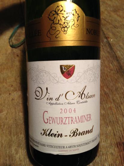 Alsace Gewurztraminer