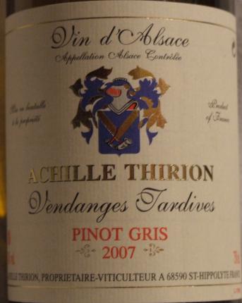 Alsace Pinot Gris