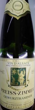 Alsace Gewurztraminer