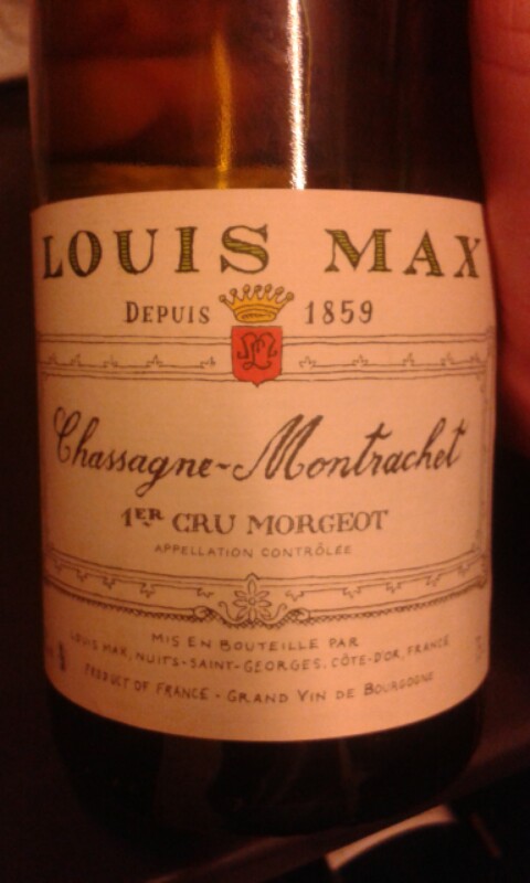 Chassagne-montrachet Premier Cru Morgeot