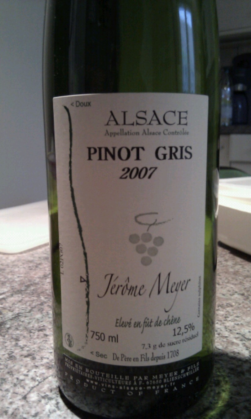 Alsace Pinot Gris