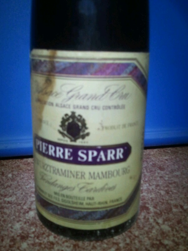 Alsace Gewurztraminer