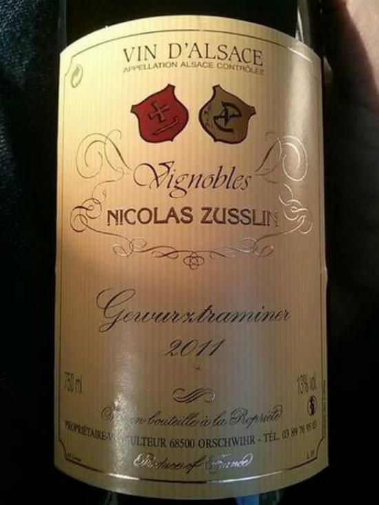 Alsace Gewurztraminer