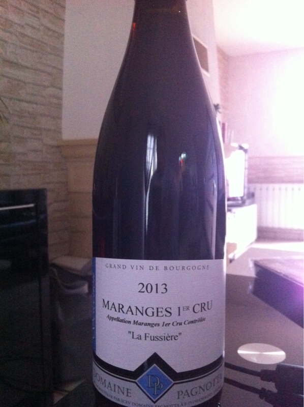 Maranges Premier Cru La Fussiere