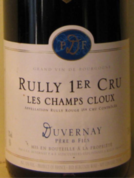 Rully Premier Cru Champs Cloux