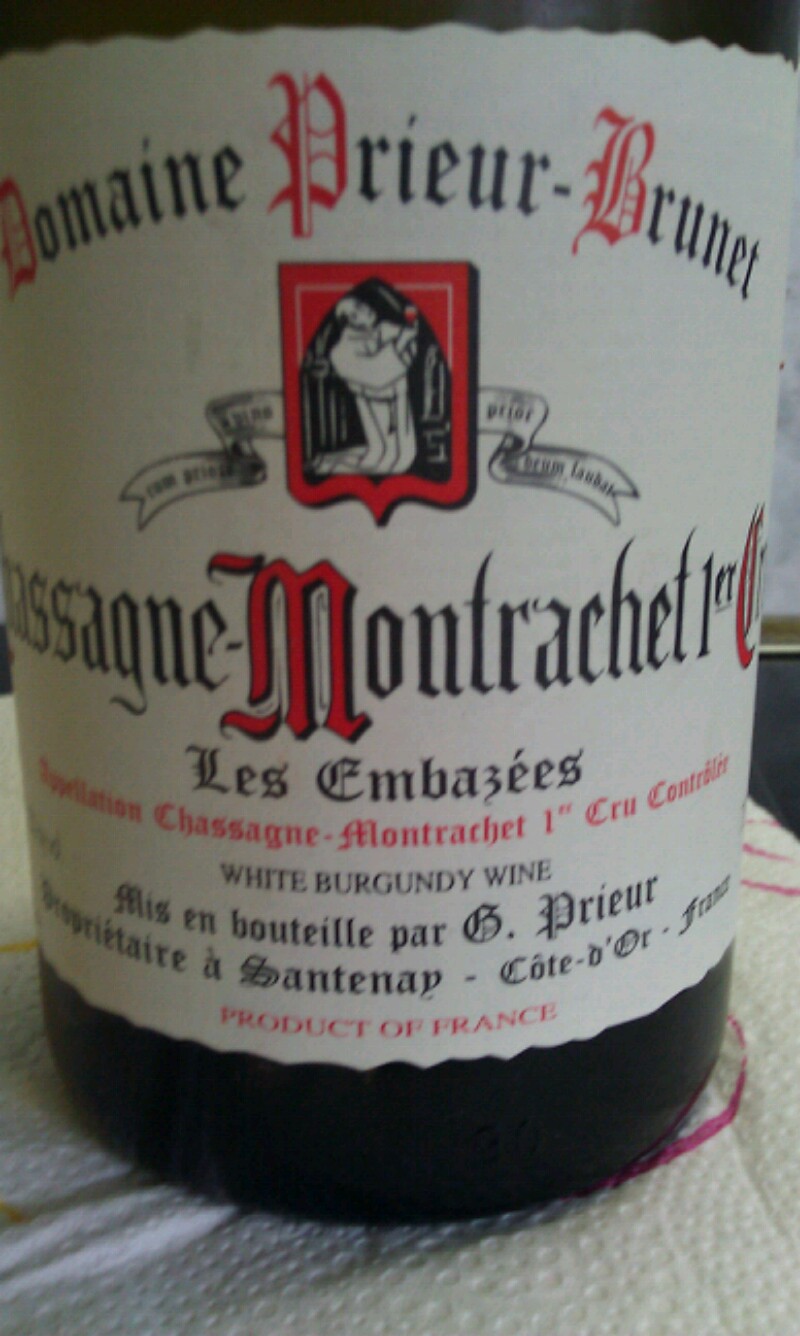 Chassagne-montrachet Premier Cru