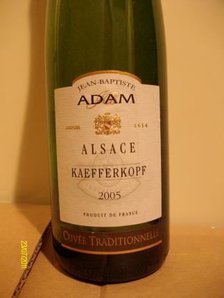 Alsace Grand Cru Kaefferkopf