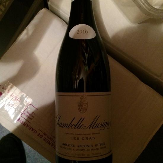 Chambolle-Musigny Premier Cru Les Cras