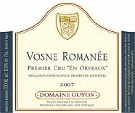 Vosne-Romanée Premier Cru En Orveaux