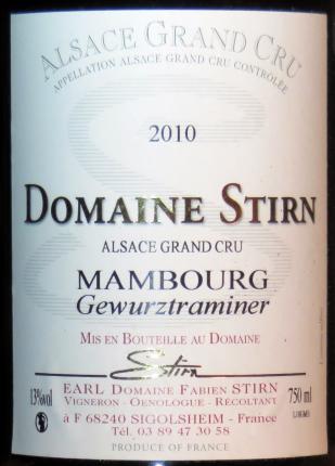 Alsace Gewurztraminer