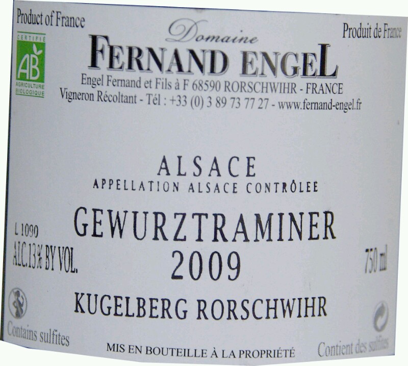 Alsace Gewurztraminer