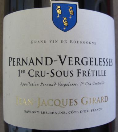 Pernand-Vergelesses Premeir Cru