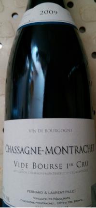 Chassagne-montrachet Premier Cru Vide Bourse