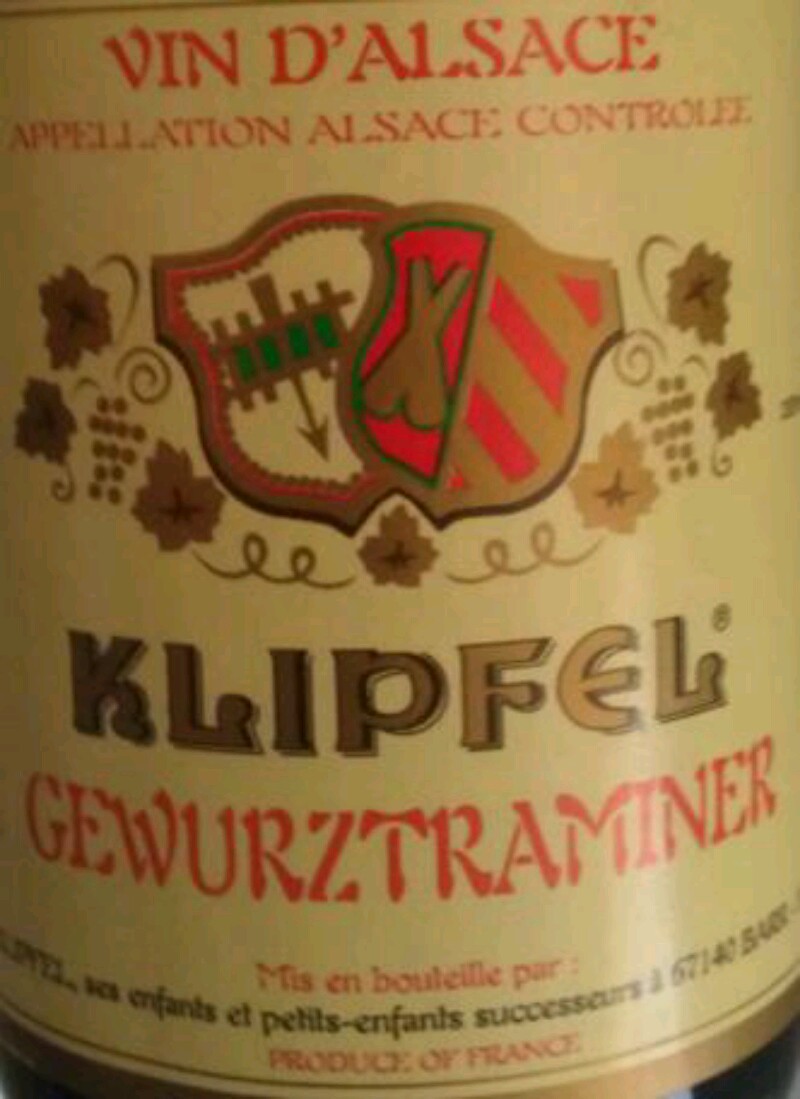 Alsace Gewurztraminer