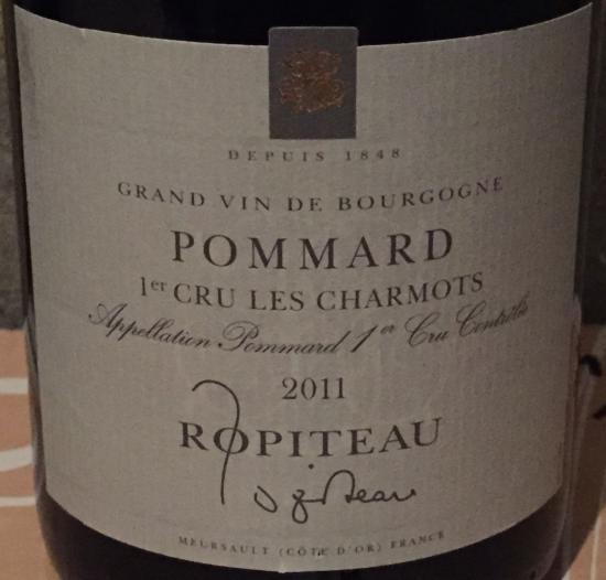 Pommard Premier Cru Les Charmots