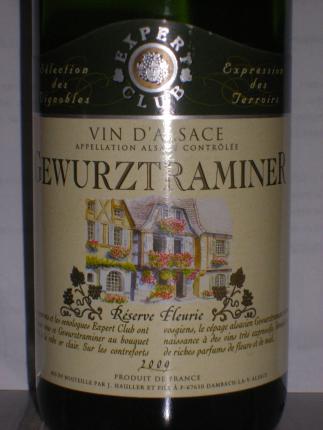 Alsace Gewurztraminer
