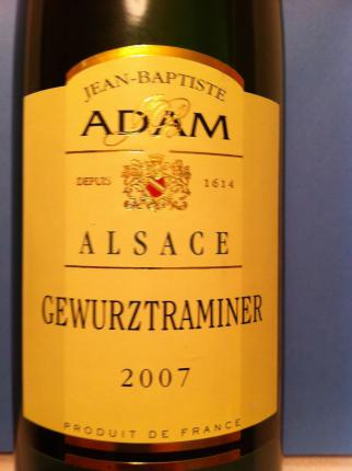 Alsace Gewurztraminer