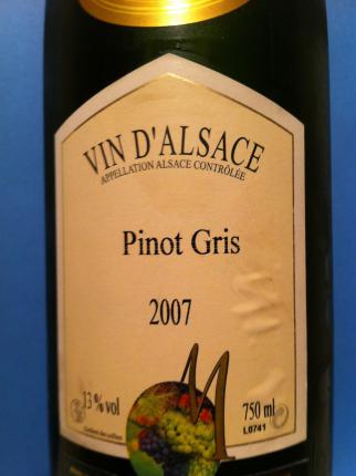 Alsace Pinot Gris