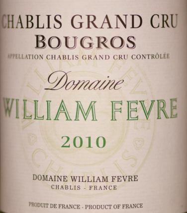 Chablis Grand Cru Bougros