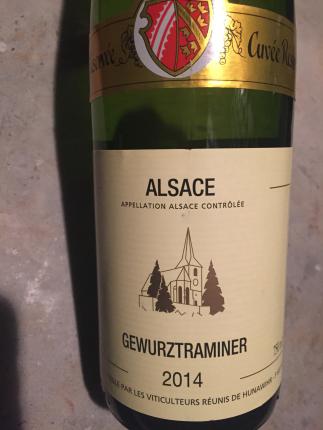 Alsace Gewurztraminer