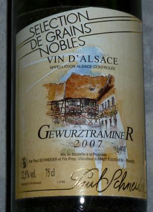 Alsace Gewurztraminer