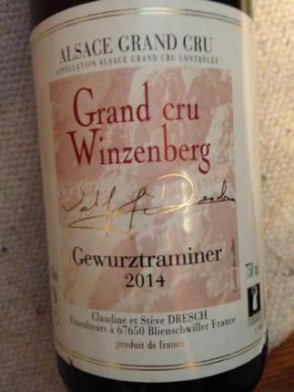 Alsace Gewurztraminer