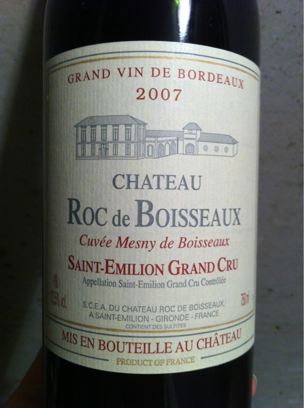 Saint-Emilion Grand Cru