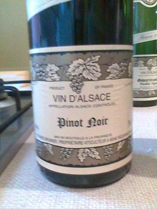 Alsace Pinot Noir