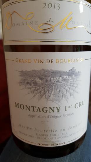 Montagny Premier Cru Montorge