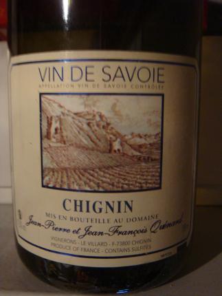 Vin-de-Savoie Chignin