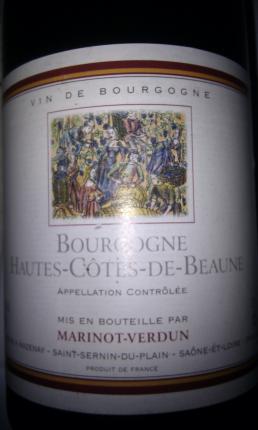 Bourgogne Hautes-Côtes de Beaune