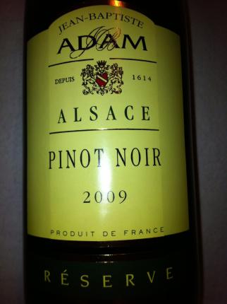 Alsace Pinot Noir