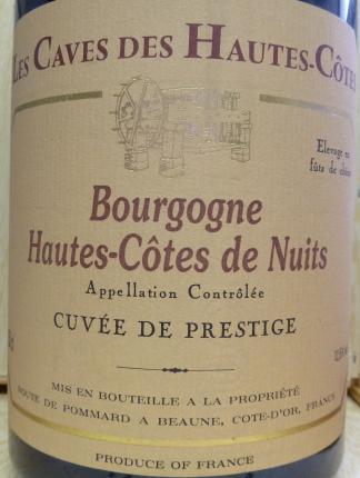 Bourgogne Hautes-Côtes de Nuits