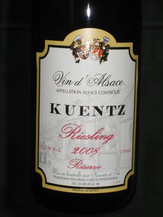 Alsace Riesling