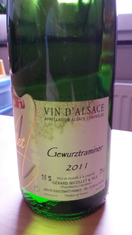 Alsace Gewurztraminer