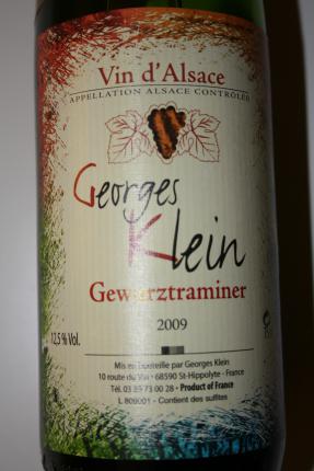 Alsace Gewurztraminer