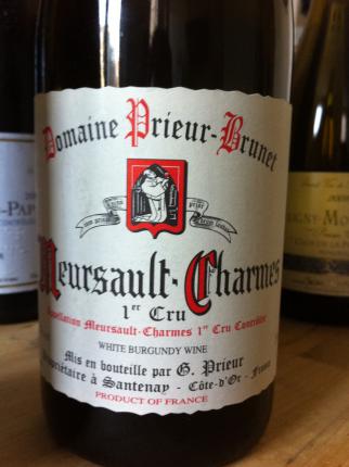 Meursault Premier Cru Charmes