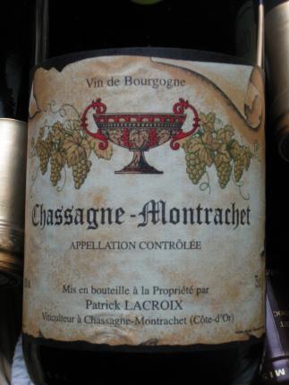 Chassagne-montrachet Premier Cru