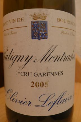 Puligny-Montrachet Premier Cru La Garenne